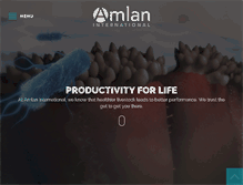 Tablet Screenshot of amlan.com